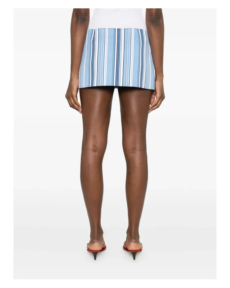 FRANKIE Shop Blumu Mini Skirt — Blue Blue