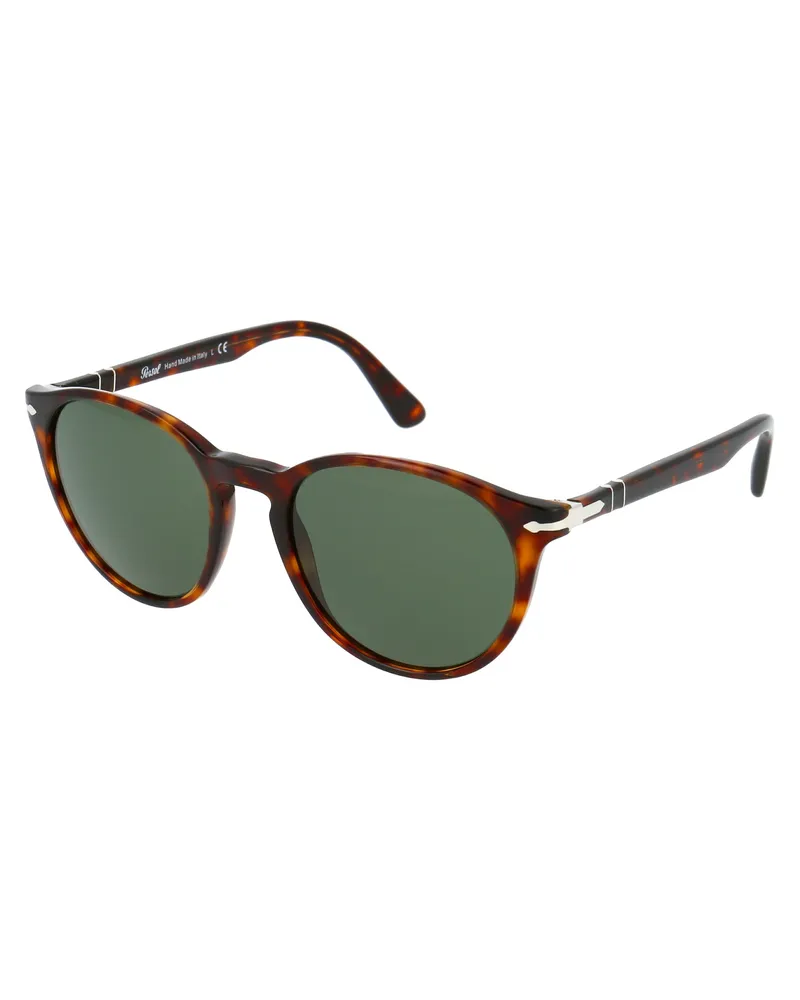 Persol 0PO3152S Havana Acetate Sunglasses — Brown Brown