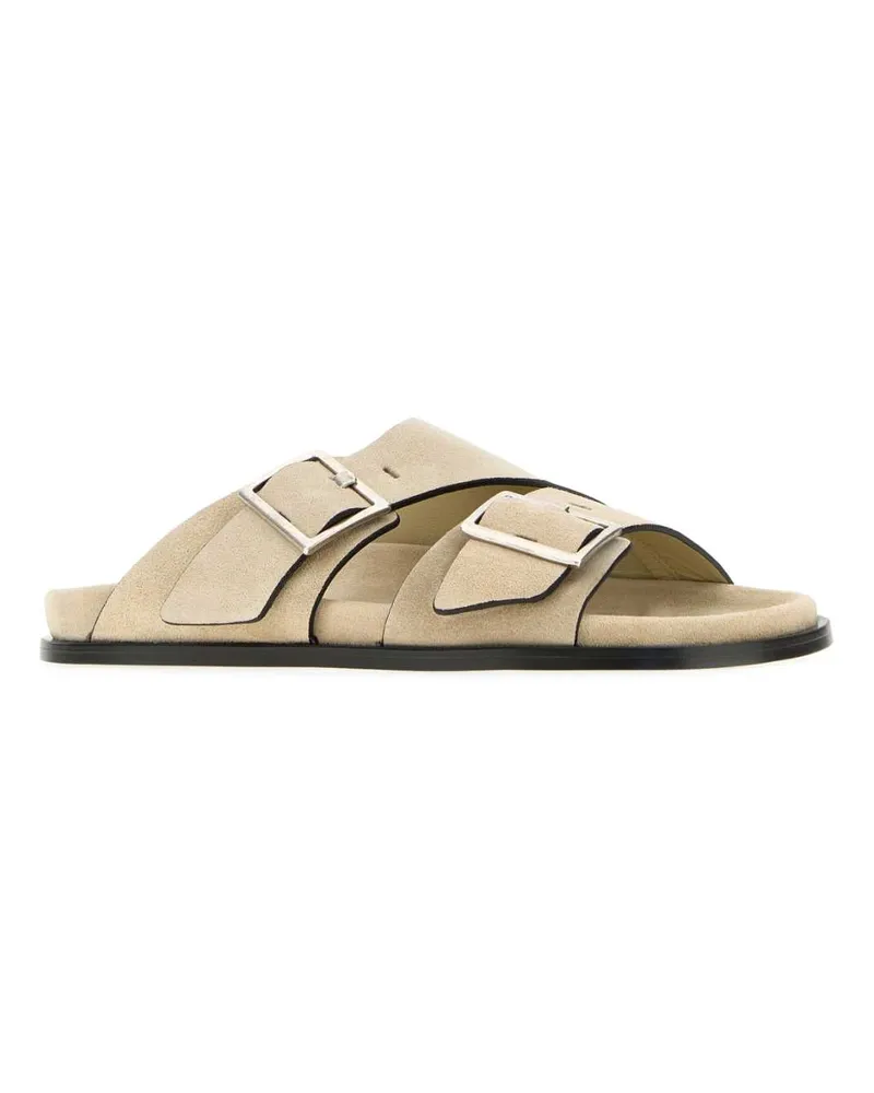 Alohas Alba Slippers — Beige Beige