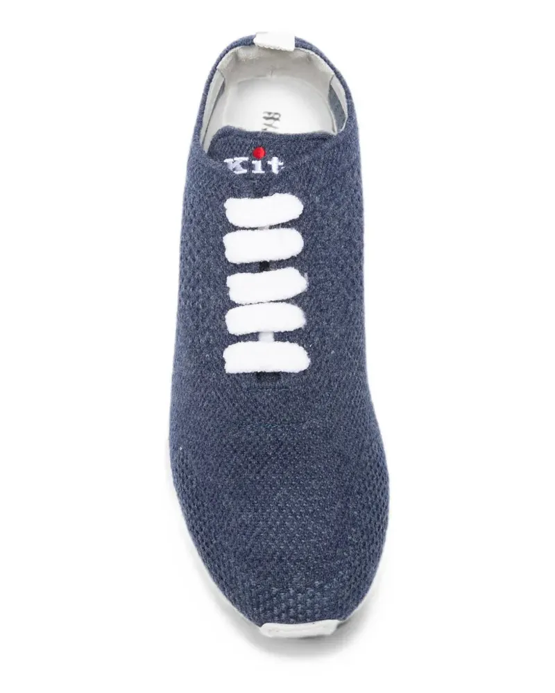 Kiton Women's Fits Sneakers Aw26 W Navy