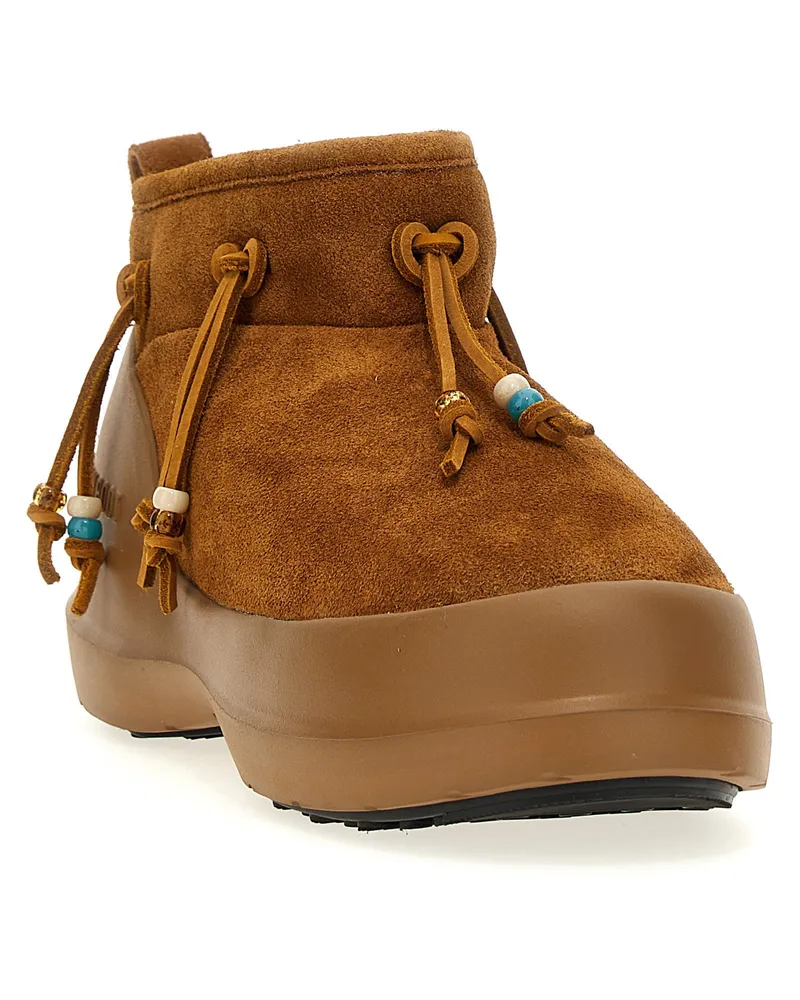 Moon Boot Luna Low Ankle Boot — Caramel Caramel