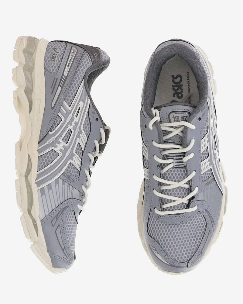 Asics Unisex Sneakers Gel-Kayano 12.1 Grey Fabric Trainers Gray