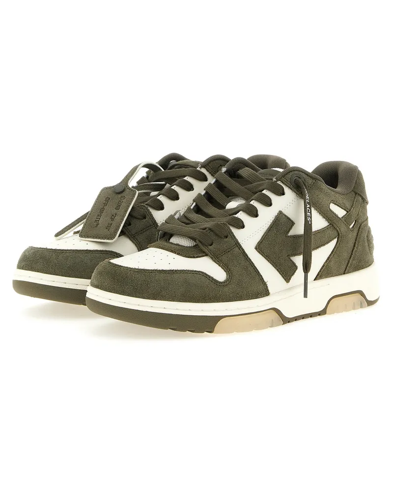 OFF-WHITE Out Of Office Sneakers — olive green Olive