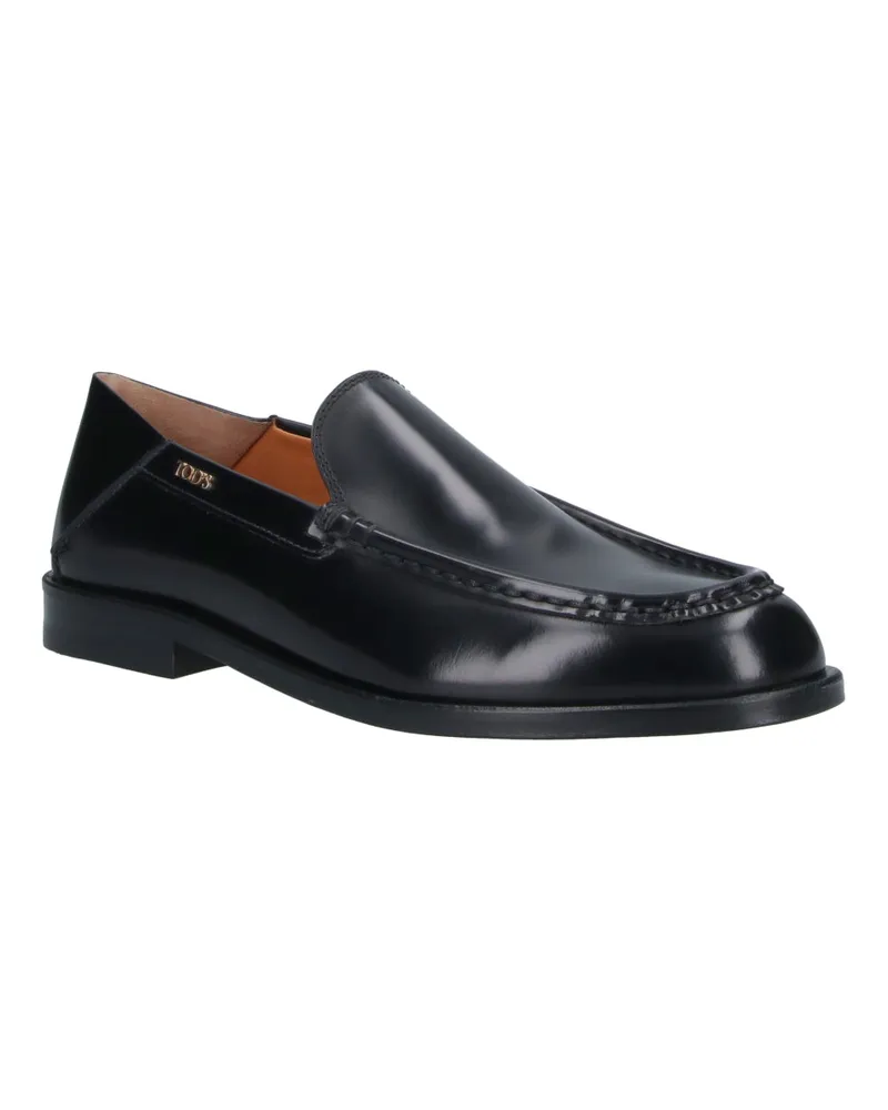TOD'S Women's Flat Shoes Black Outer: Calf Leather Black