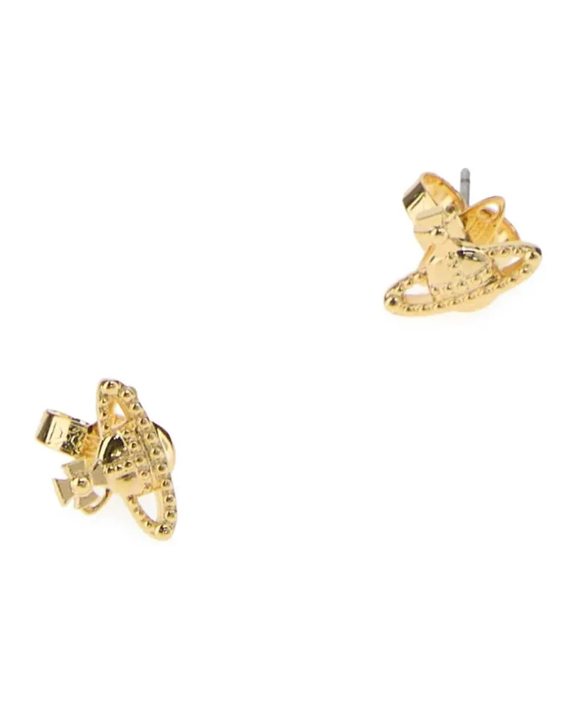Vivienne Westwood Ss16gold Orecchini Earrings Gold