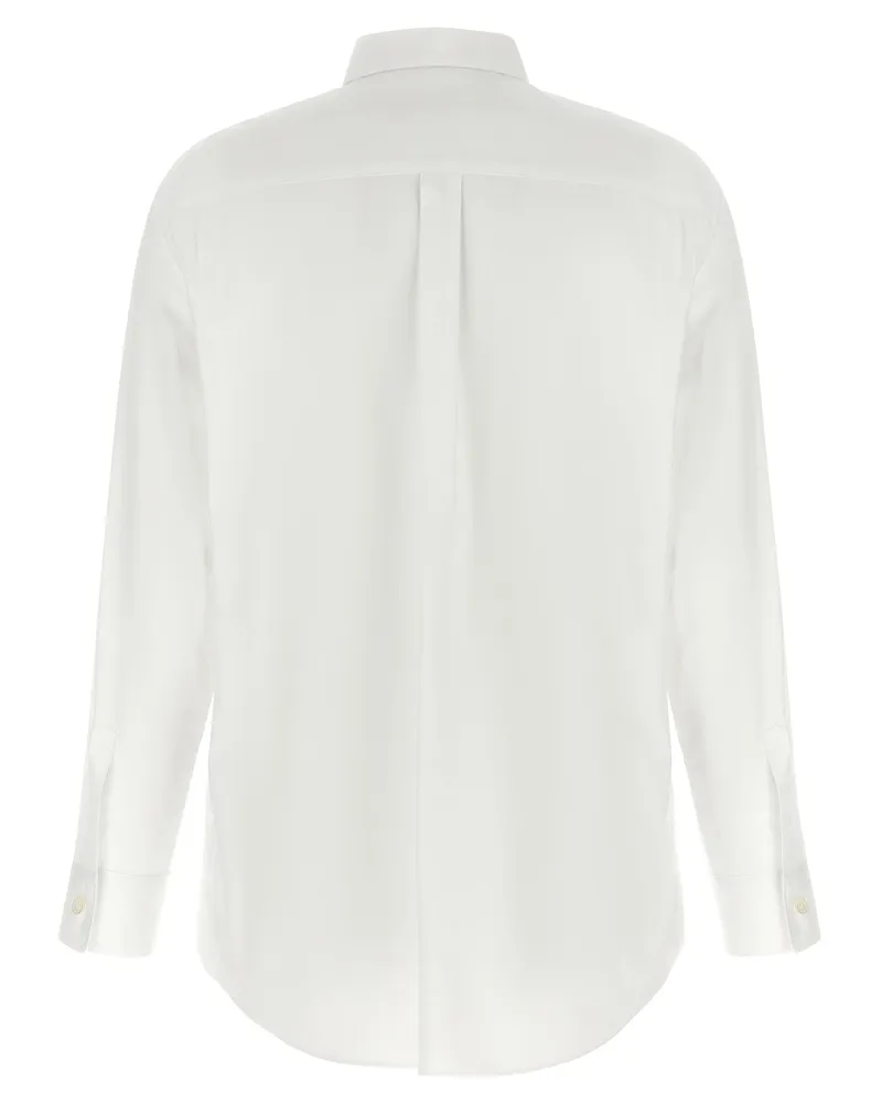 Comme des Garçons Women's White Cotton Blouse White