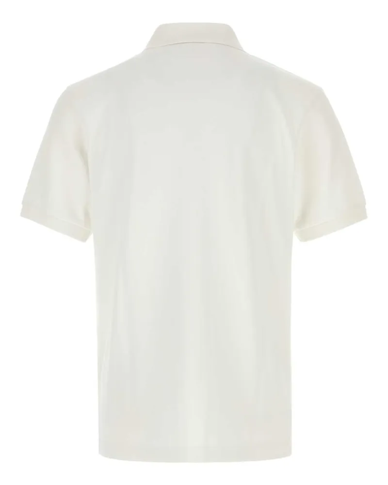 Kenzo Men's Logo-Embroidered Cotton Polo White White