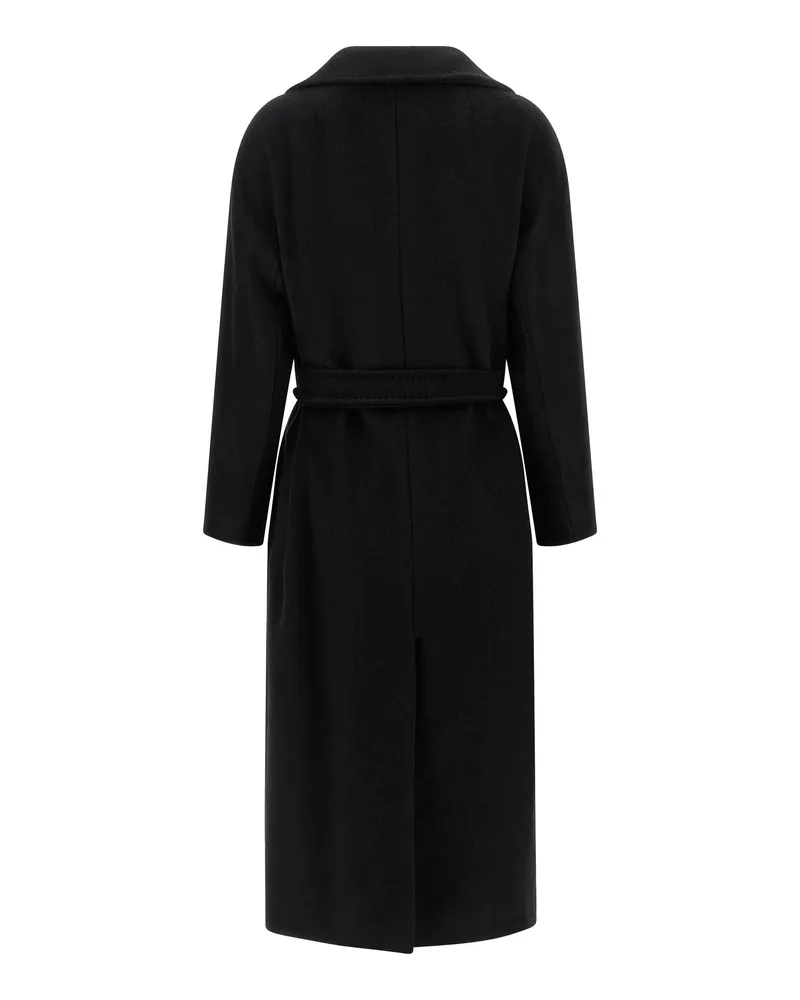 Max Mara Tempera Coat — Black Black
