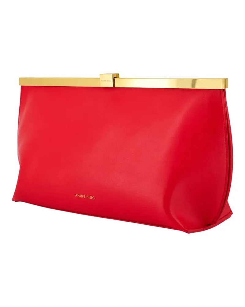Anine Bing Clutch — Red Red