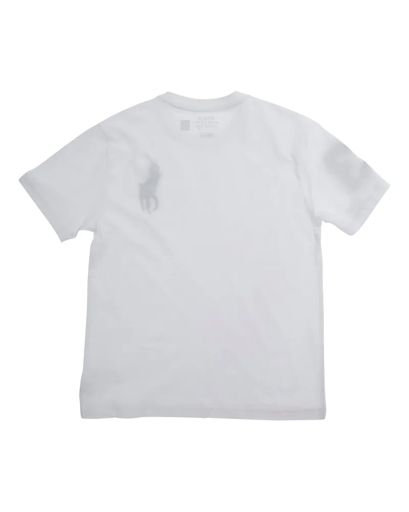Ralph Lauren Embroidered Pony Logo T-Shirt — White White