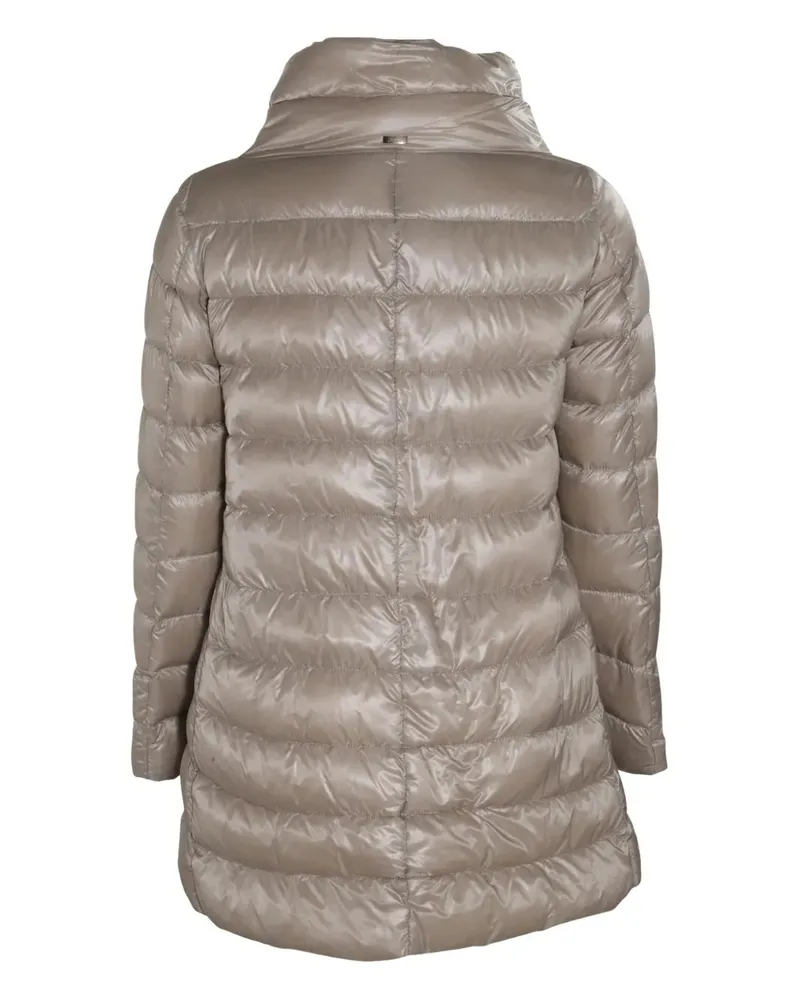 Herno Women's Zipped Padded Coat Aw25 W Grey