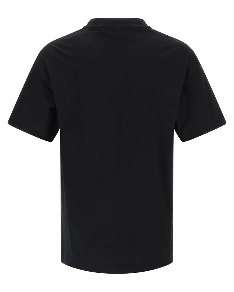 Palm Angels Logo-Print T-Shirt — Black Black