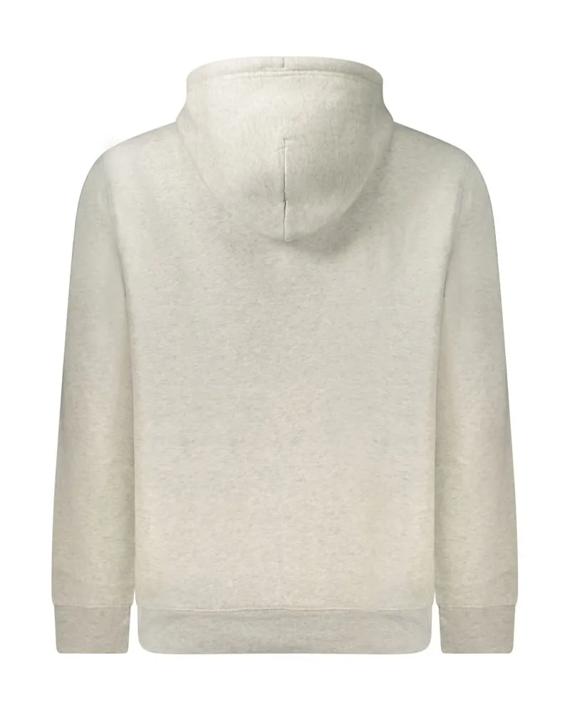 Tommy Hilfiger Logo-Appliqué Cotton Hoodie — Gray Gray