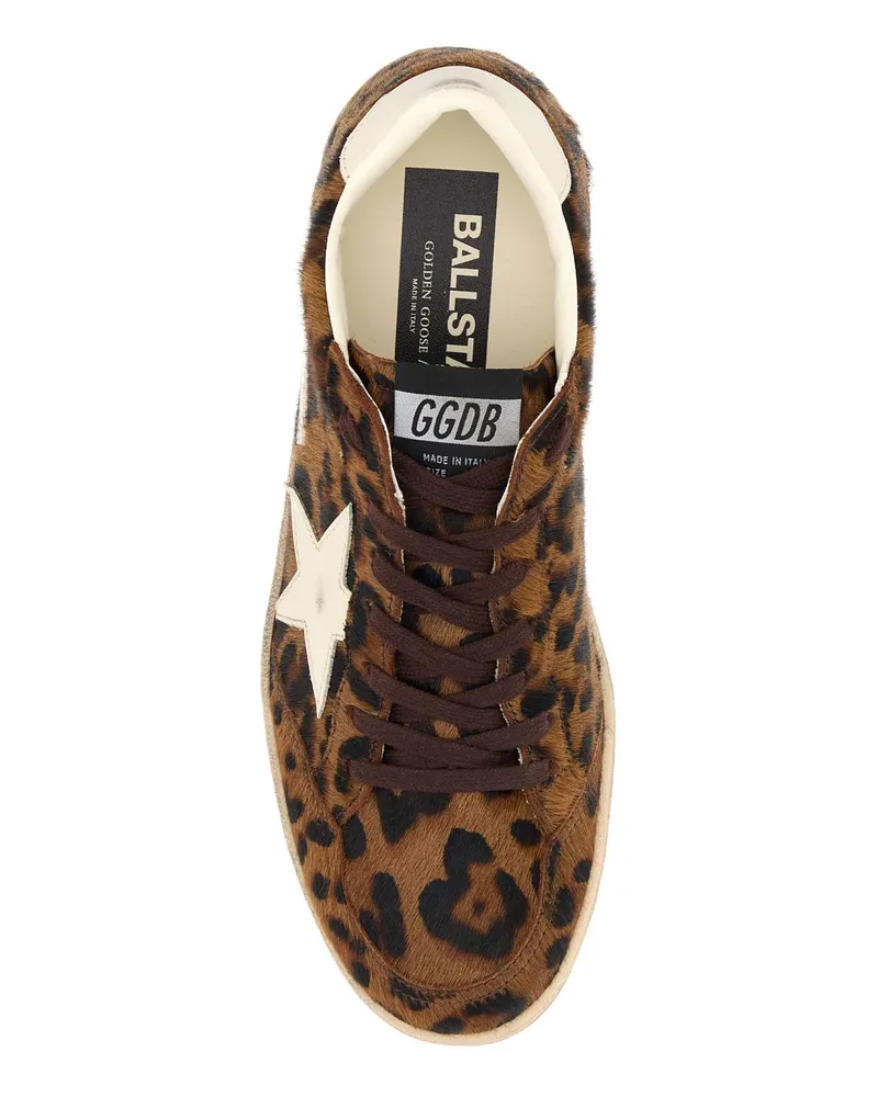 Golden Goose Browncream Sneaker Brown