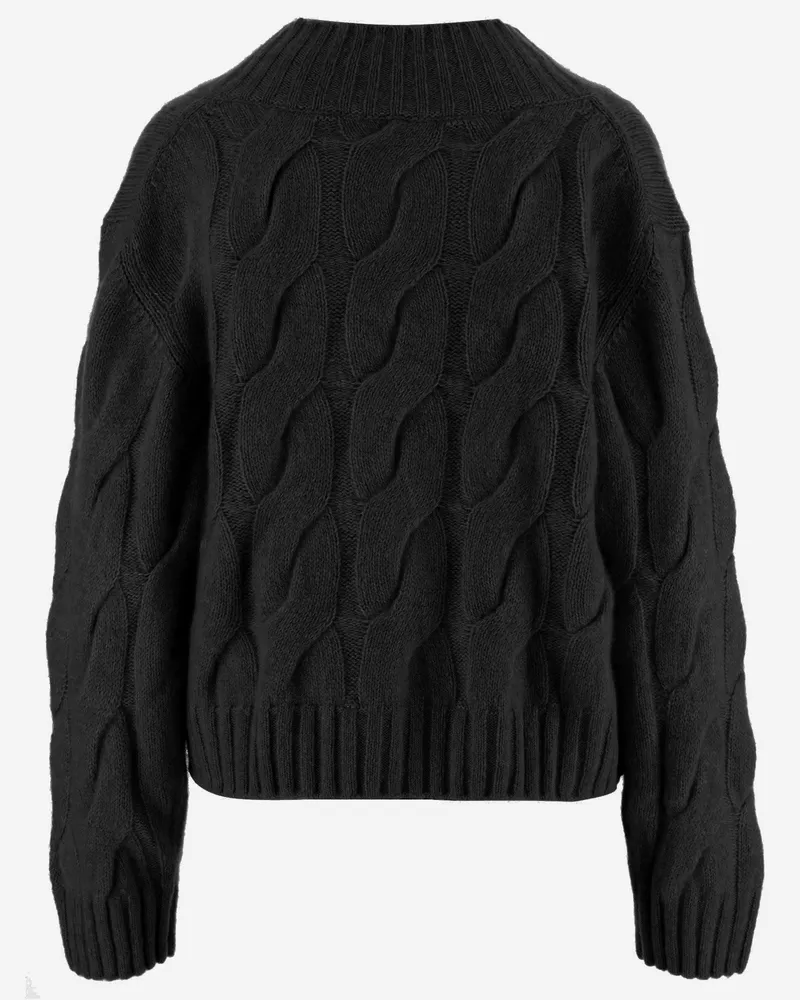 ALLUDE Women's Sweater Cashmere And Silk Black Black