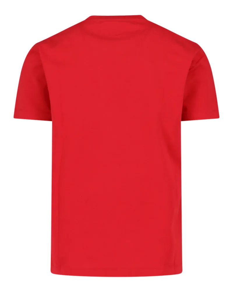 Dsquared2 Men T-Shirts And Polos Red Cotton Red