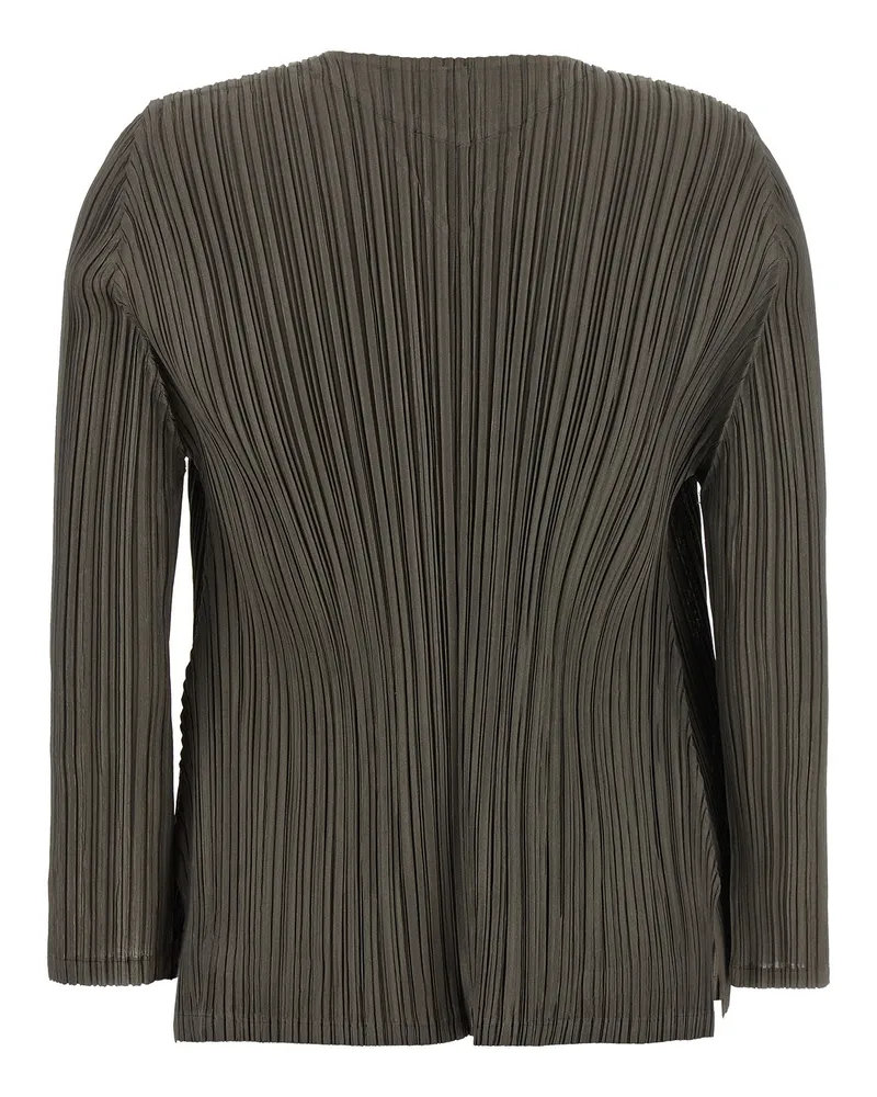 Issey Miyake Cardigan — Olive Green Olive