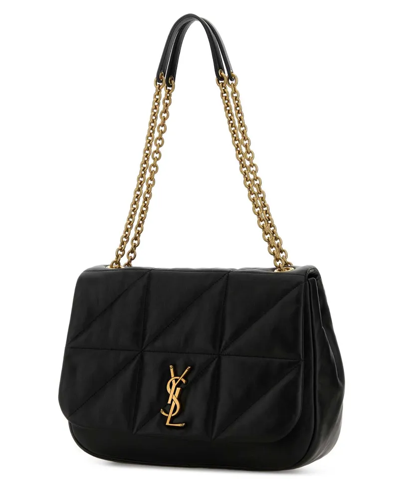Saint Laurent Women's Black Nappa Leather Medium Jamie 4.3 Shoulder Bag Nero Borse A Mano Black