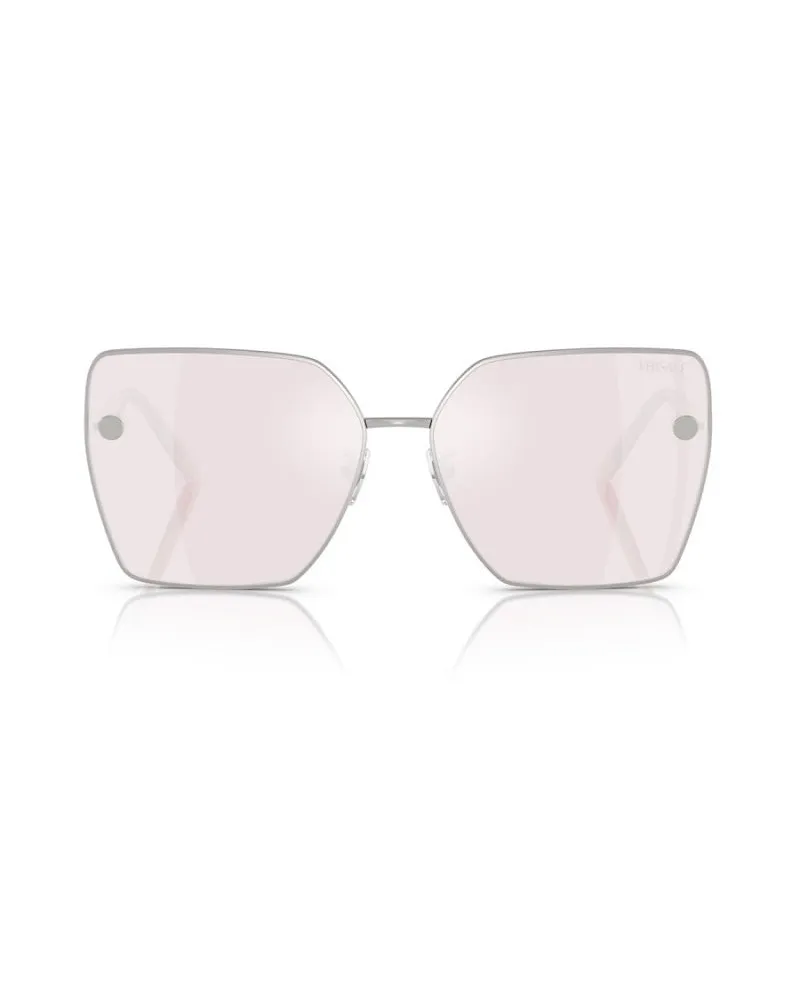 Versace Women's , Frame And Lens Silver Sunglasses Silver