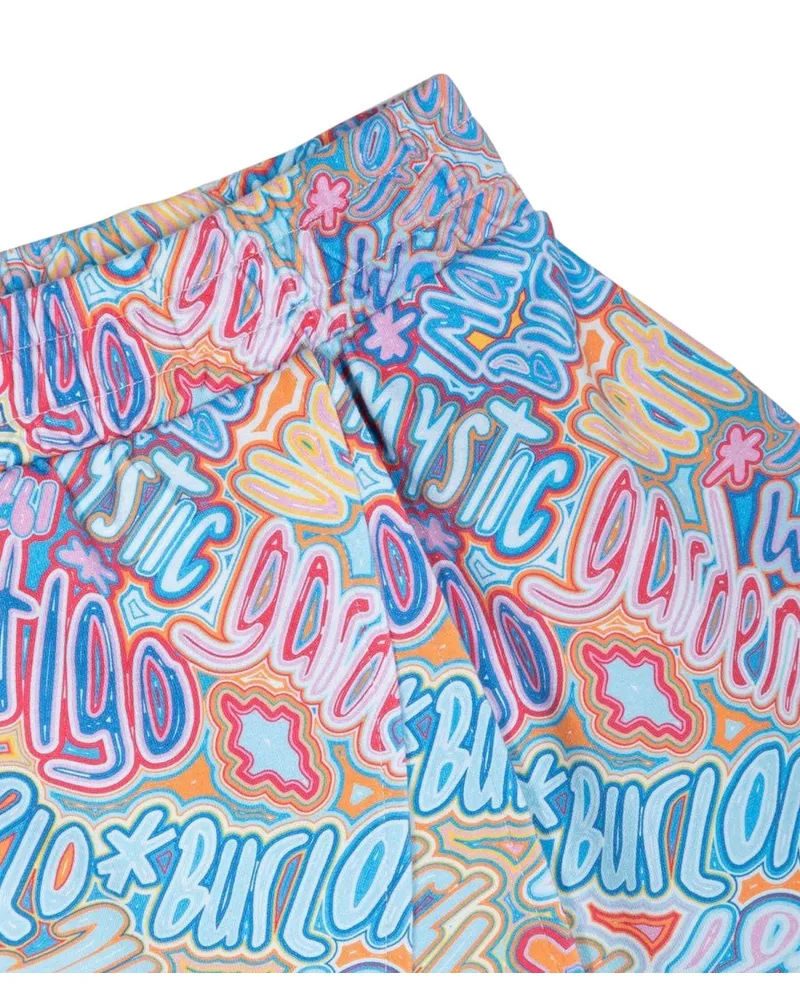 Marcelo Burlon | County of Milan Panel Sweat Skirt — Multicolor Multicolor