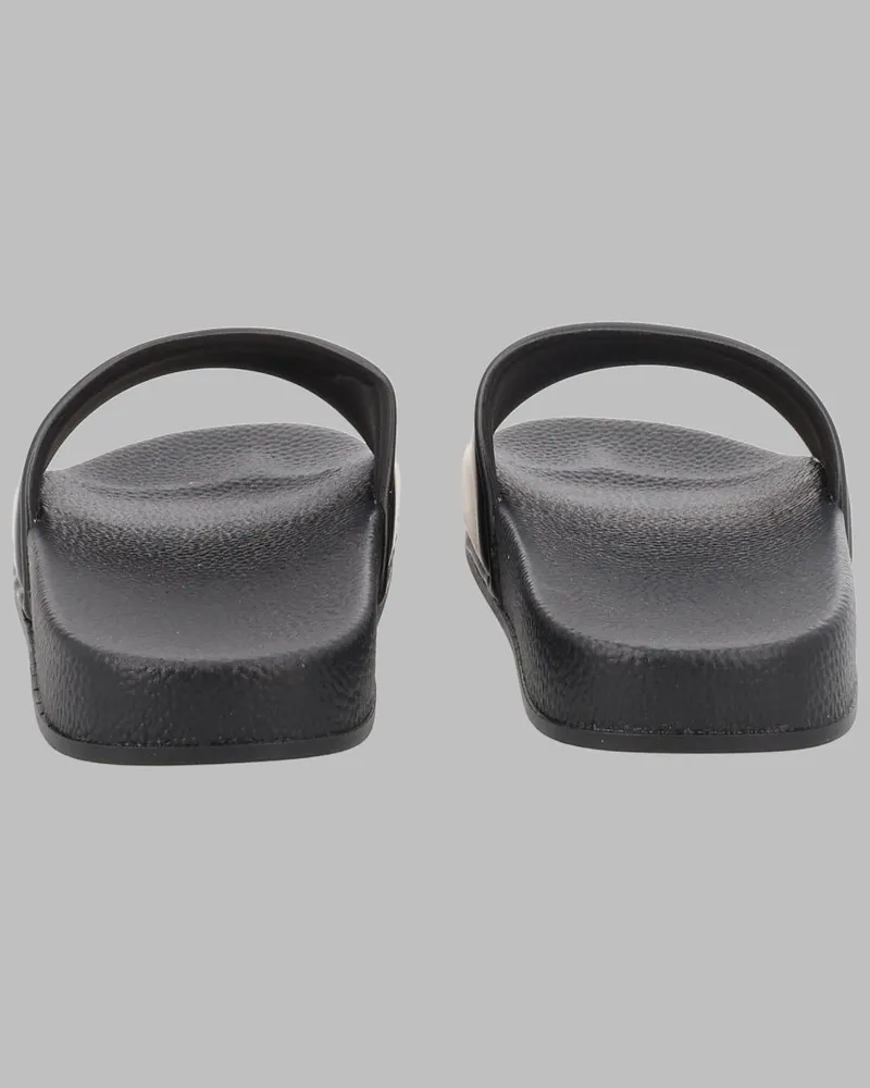 HUGO BOSS Kids' Match Slides Black Synthetic Shoe Black