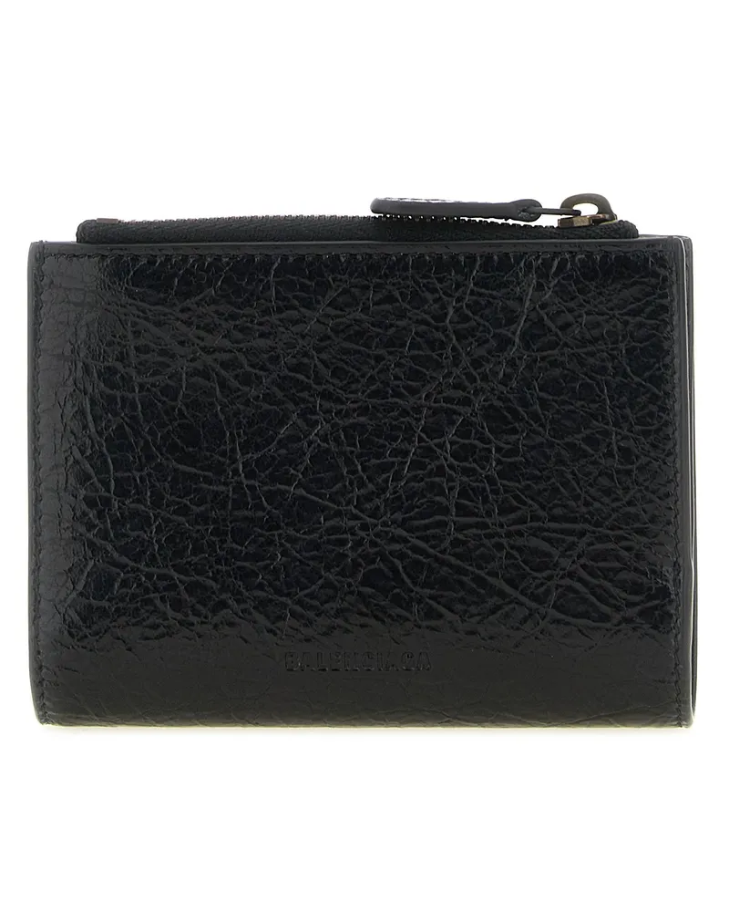 Balenciaga Le City Wallet — Black Black