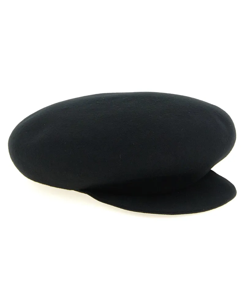 Yohji Yamamoto Beret — Black Black