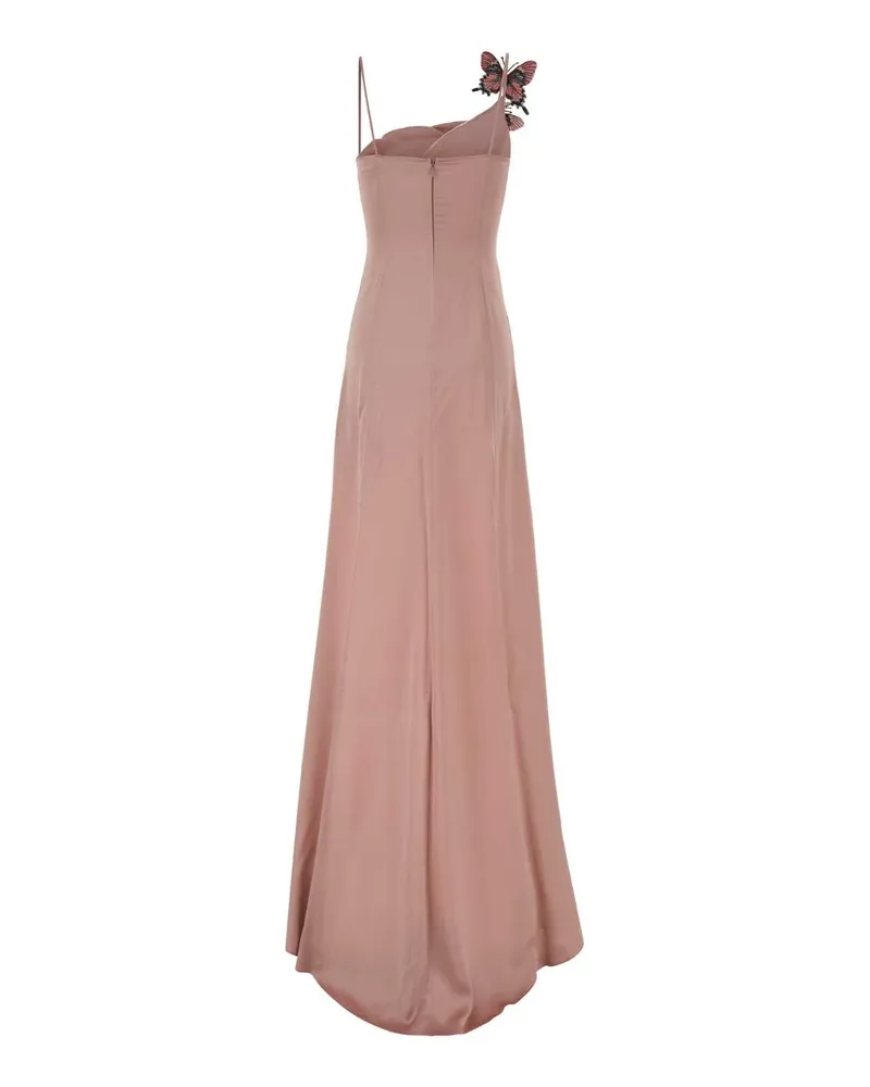 Blumarine 4a455a N0114 Rosa Exterior: Viscose Elastane Abiti Lunghi Dress Pink