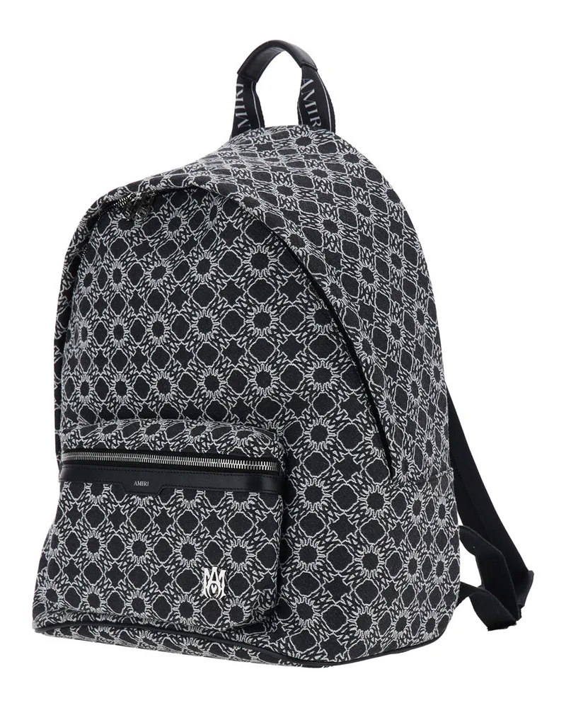 Amiri Men's Backpack Ma Quad Black Tech Fabric Backpacks Black