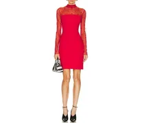 Women's Multicolor Elastane Cocktail Dress