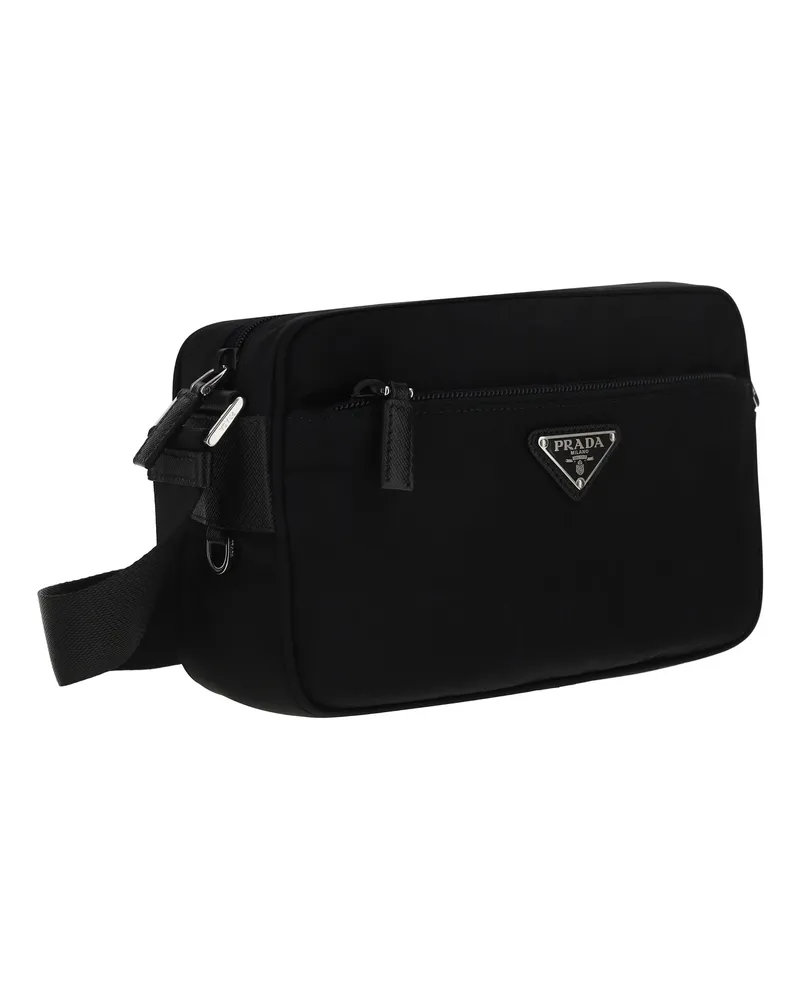 Prada Women's Re-Nylon Crossbody Bag Nero Recycled Polyamide Shoulder Black