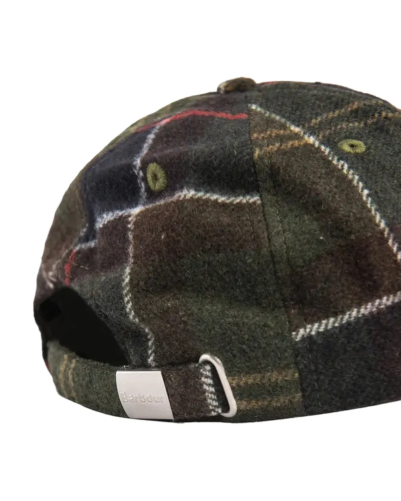 Barbour MHA0553 Tartan Wool Blend Baseball Cap — Multicolor Multicolor