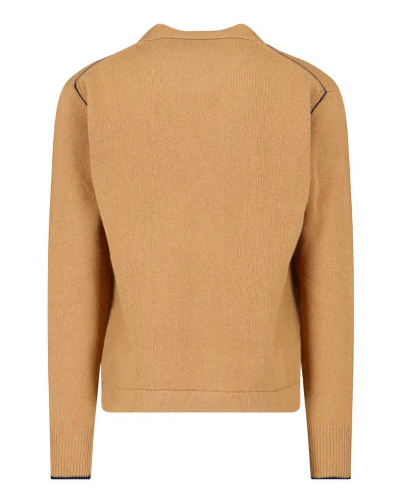 Vivienne Westwood Men's Sweaters Brown Wool Camel