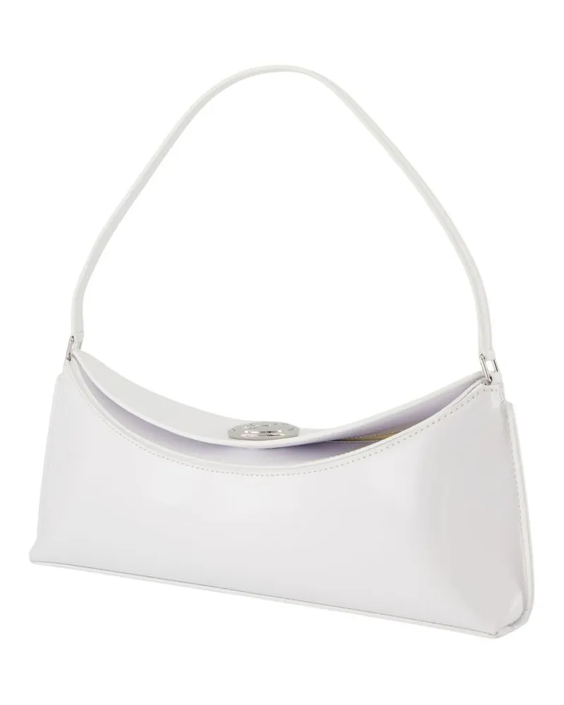 Jacquemus Women's Le Calisso -  Leather White Calfskin Bags Shoulder-Hobo-Bags White