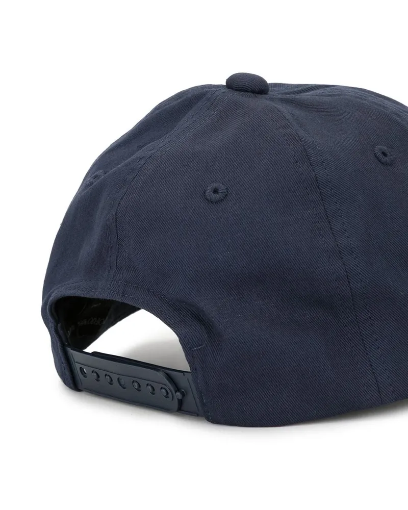 Emporio Armani Logo-Embroidered Baseball Cap — Navy Navy
