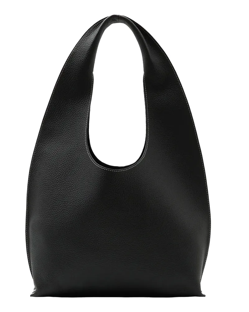 A.P.C. Women's Leather Shoulder Bag La Neige Black Cowskin Black