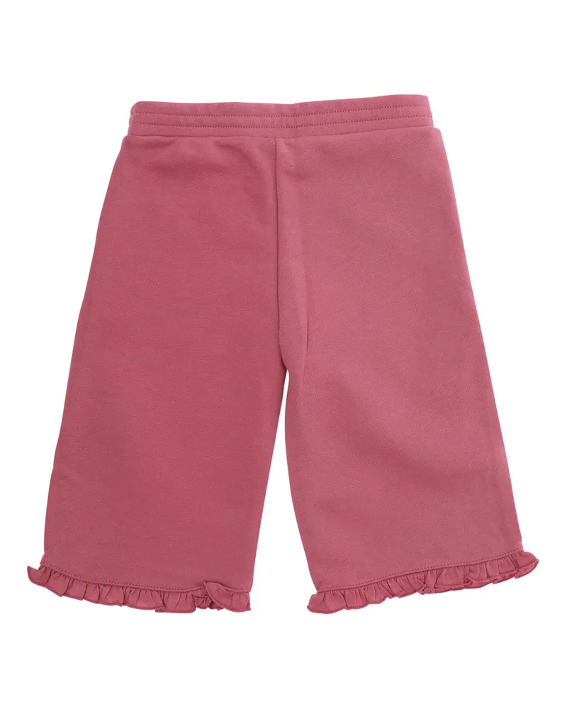 Marni Unisex Cotton Trousers Light Pink Pink