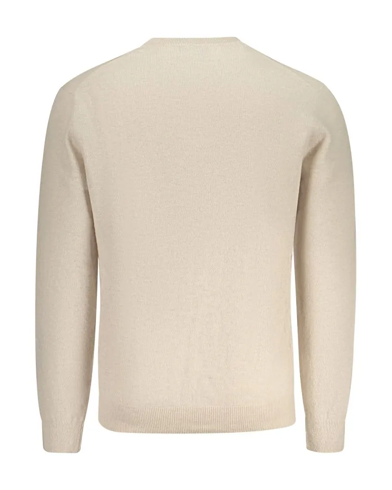 Timberland Wool Crew Neck Sweater — Beige Beige