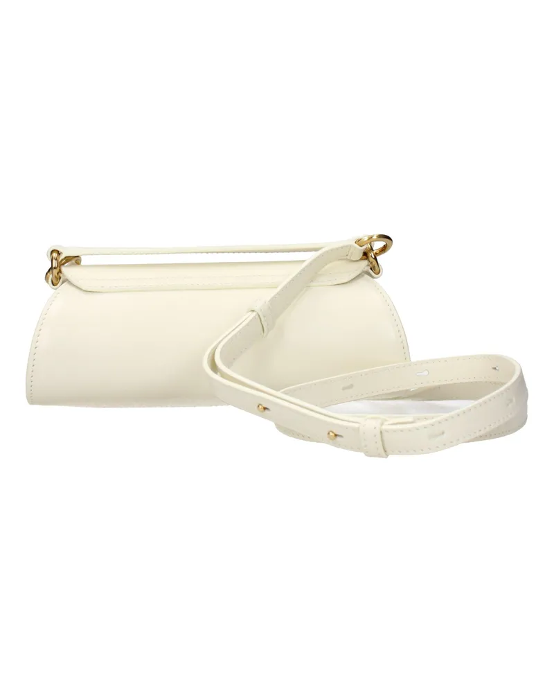 Jil Sander Women's Beige Leather Handbag Bag Beige