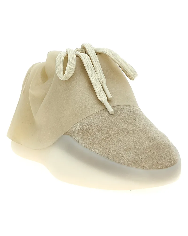Fear of God Men's Beige Leather Sneakers Beige