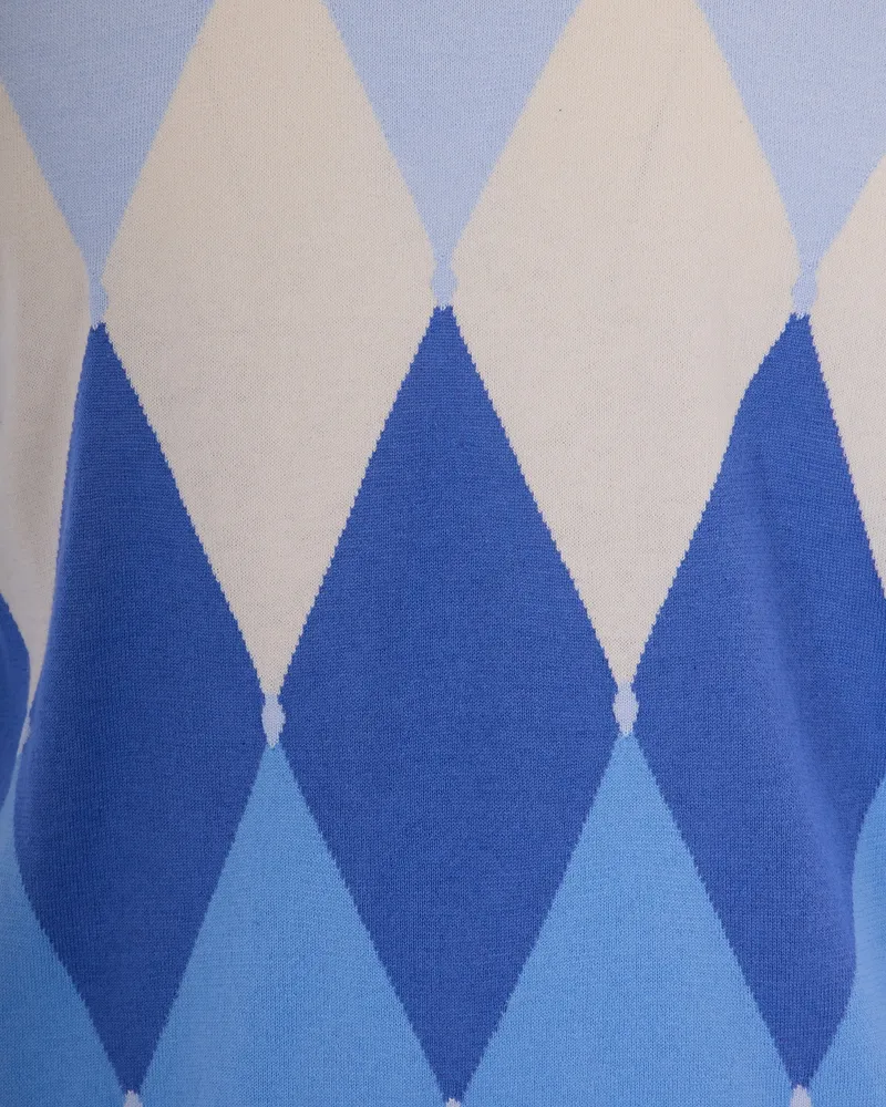 Ballantyne Rombi Sweater — Blue Blue