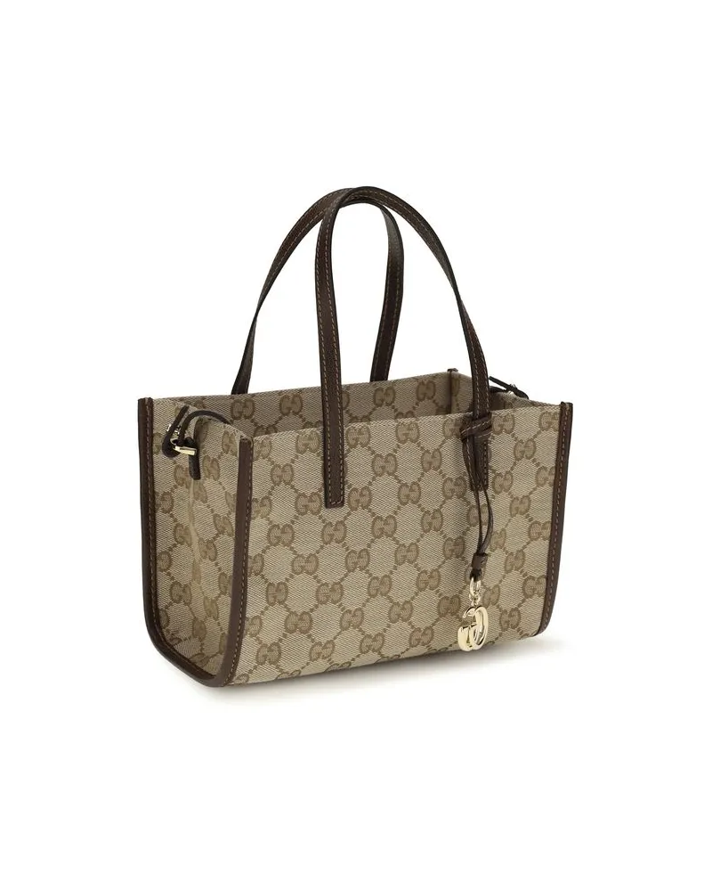 Gucci Shopping Shoulder Bag — Beige Beige