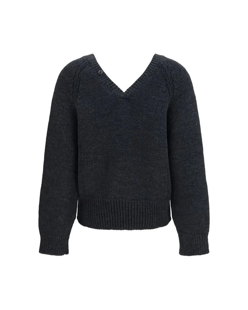 Our Legacy Country Henley Cardigan — Gray Gray