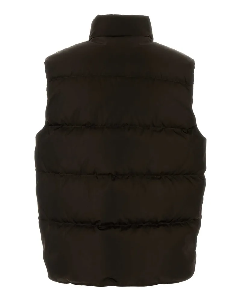 Prada Women's Brown Re-Nylon Down Jacket Cacao Piumini Brown