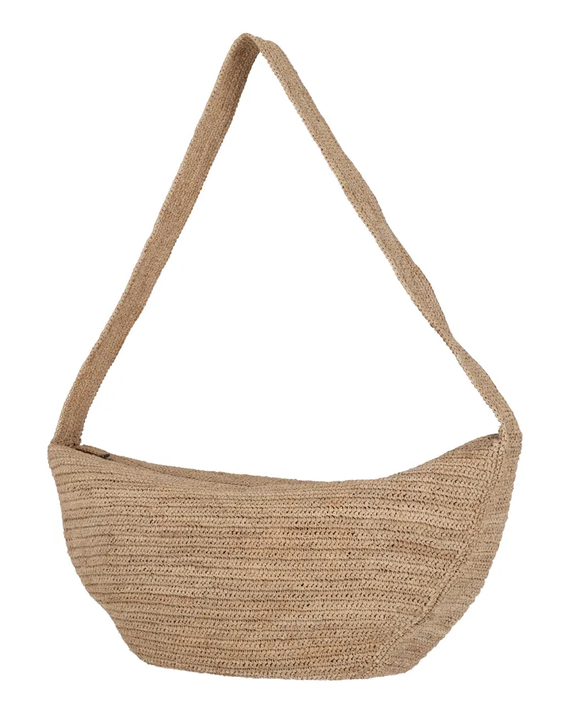 IBELIV Women's Bags Beige Raphia Beige