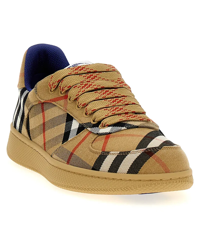 Burberry Men's Multicolor Polyester Sneakers Multicolor
