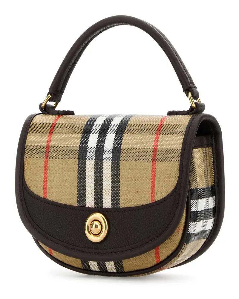 Burberry Highlands Shoulder Bag — Beige Beige