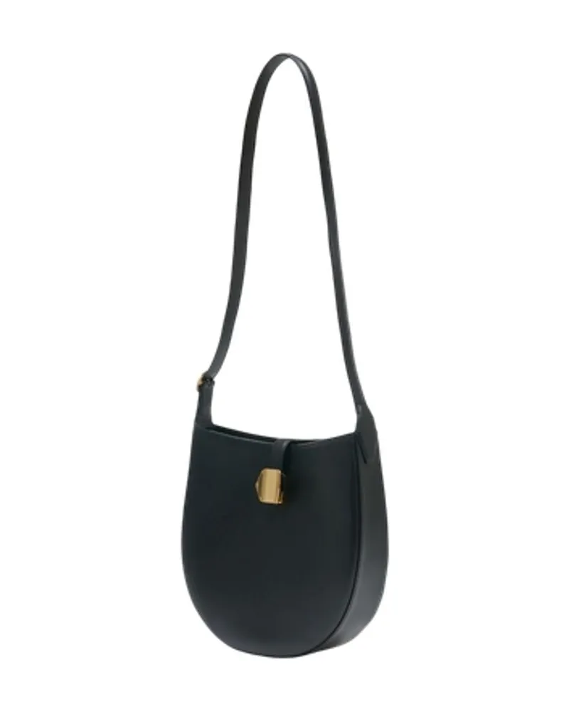 Officine Generale Women's Shoulder Bag -  Leather Black Cowhide Crossbodies Black