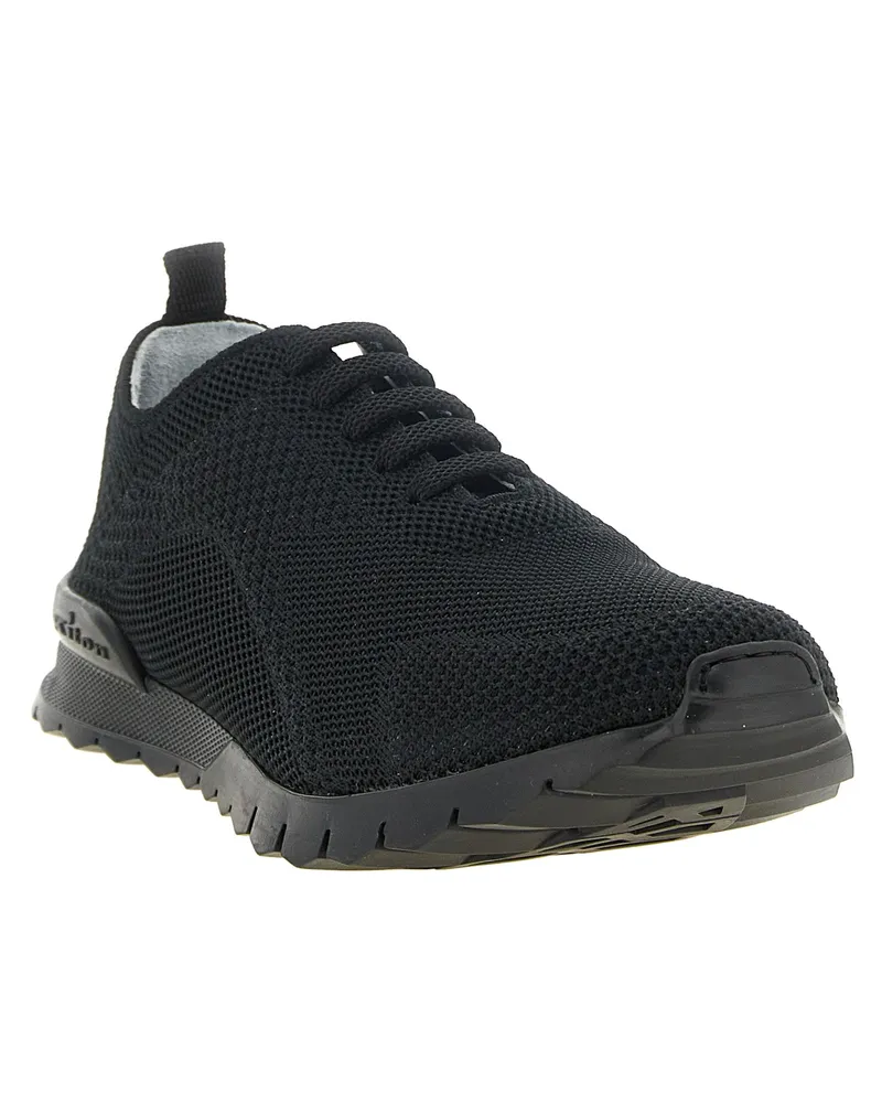 Kiton Fits Sneaker — Black Black