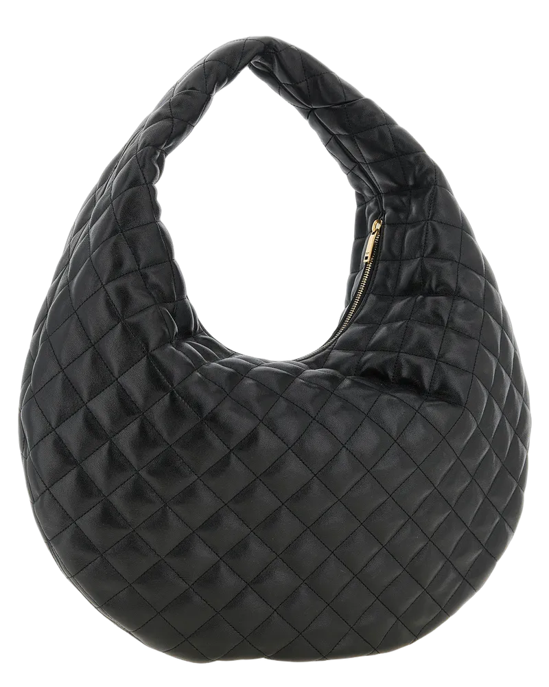 Saint Laurent Women's Black Lamb Leather Shoulder Bag Black
